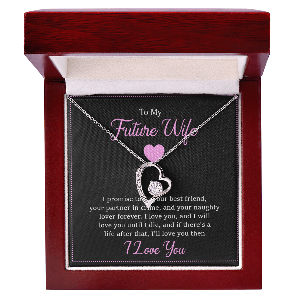 To My Future Wife  Forever Love Necklace Gift From Boyfriend