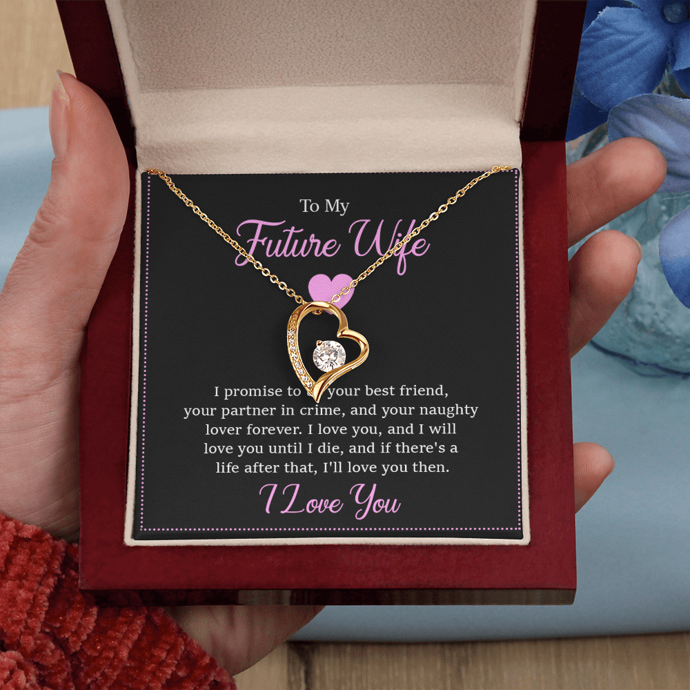 To My Future Wife  Forever Love Necklace Gift From Boyfriend