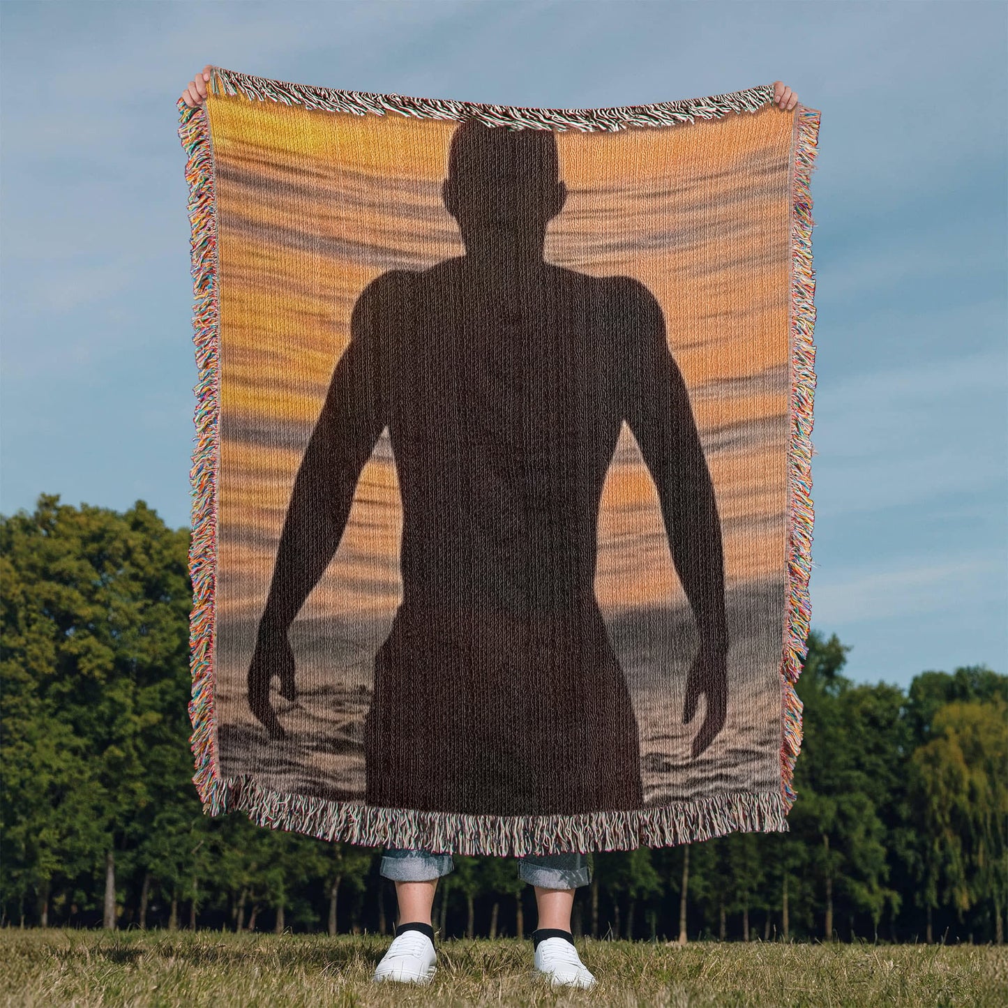 Personalized Wooven Blanket