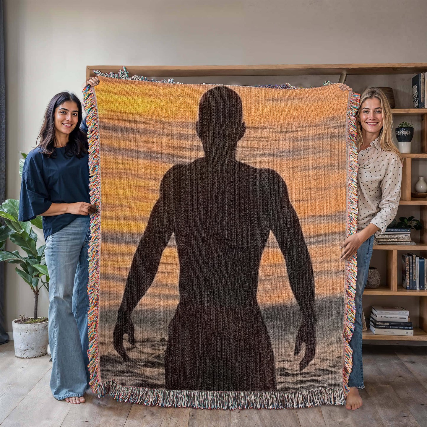 Personalized Wooven Blanket