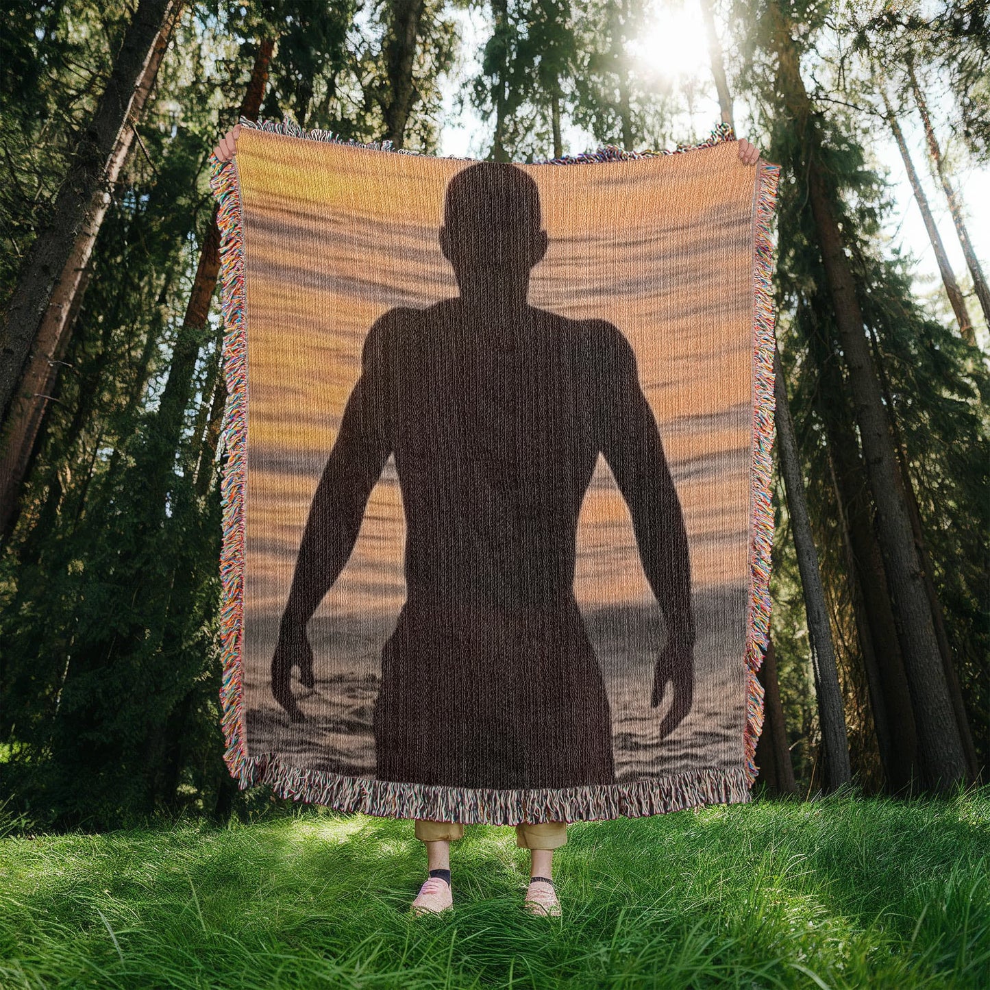 Personalized Wooven Blanket